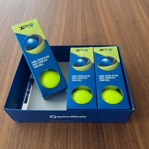 Taylor Made NEW TP5 Golf Balls-3 Sleeves (9 balls)